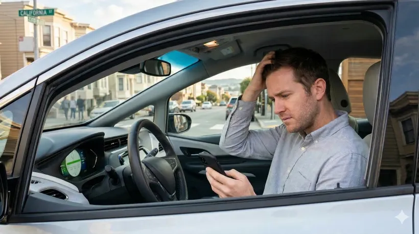 Man driver encounter the issues while try to renew car registration